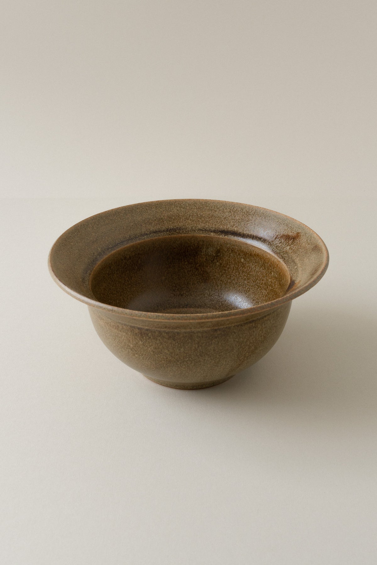 Wide Rim Bowl 17cm, Roasted Pistachio