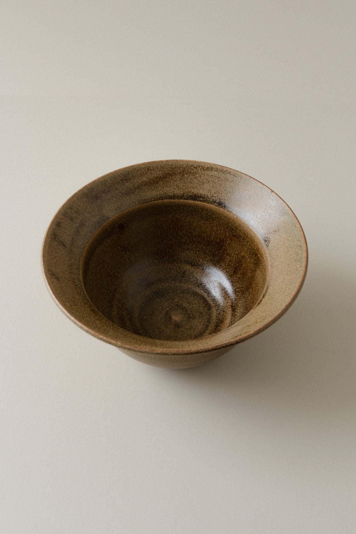 Wide Rim Bowl 17cm, Roasted Pistachio