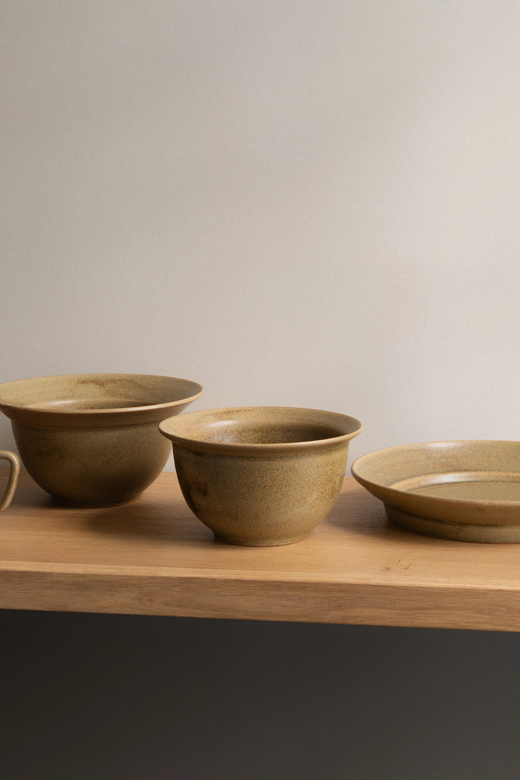 Low Rim Bowl 13cm, Roasted Pistachio